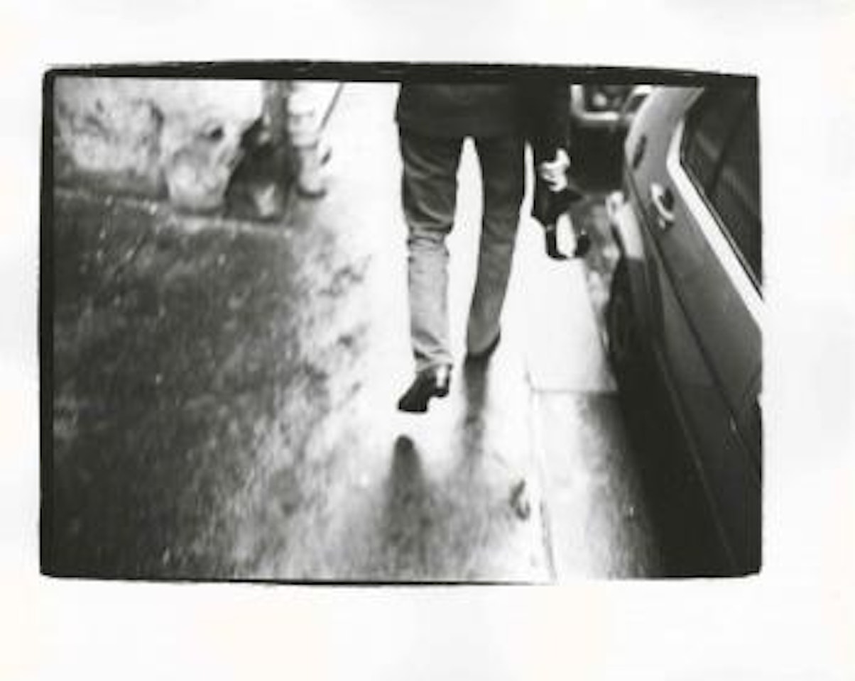 Walking in New York by Andy Warhol