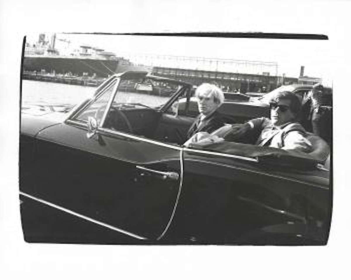 Andy Warhol and Peter Wise by Andy Warhol