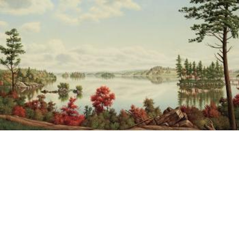 Adirondack Lake by Levi Wells Prentice