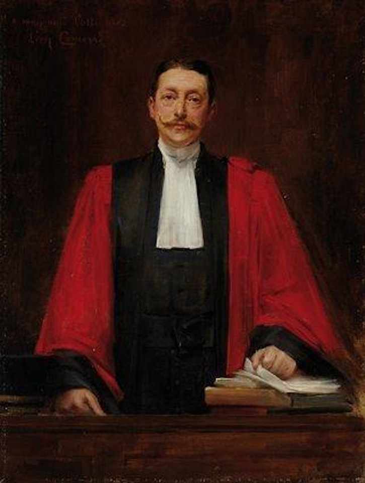 Portrait d'homme de loi by Leon Comerre