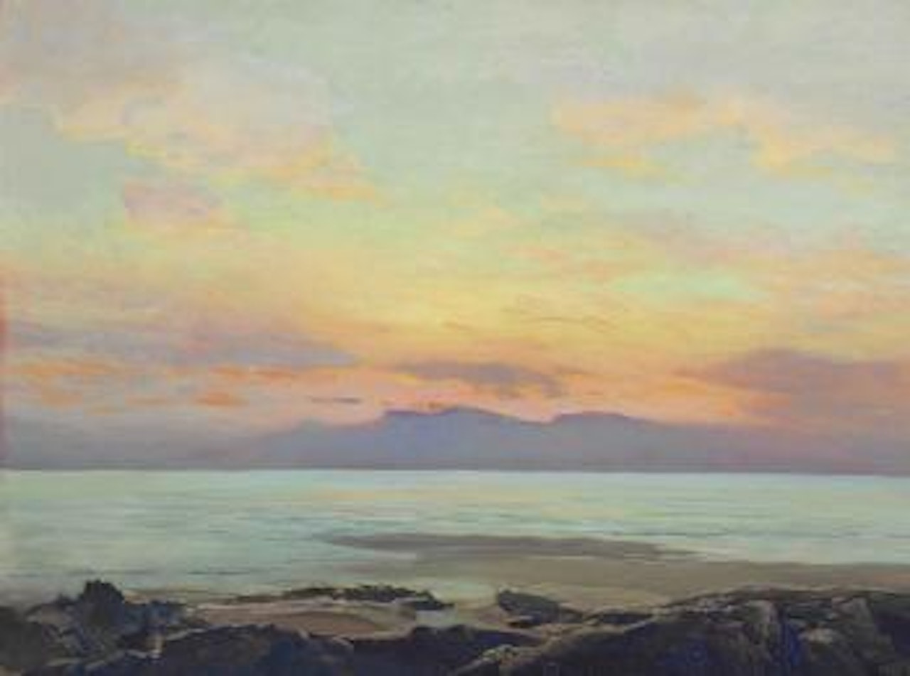 At Sunrise by Frederick Judd Waugh