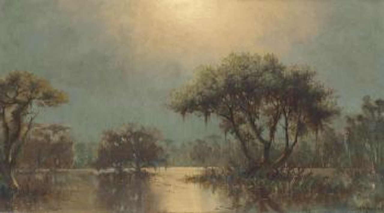 Bayou Landscape by Joseph R. Meeker