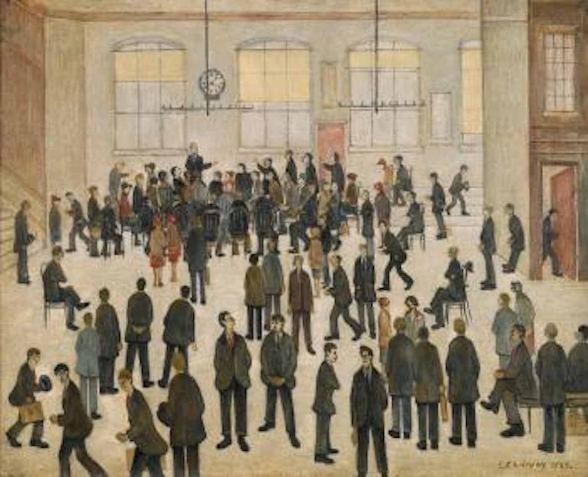 Election Time by Laurence Stephen Lowry