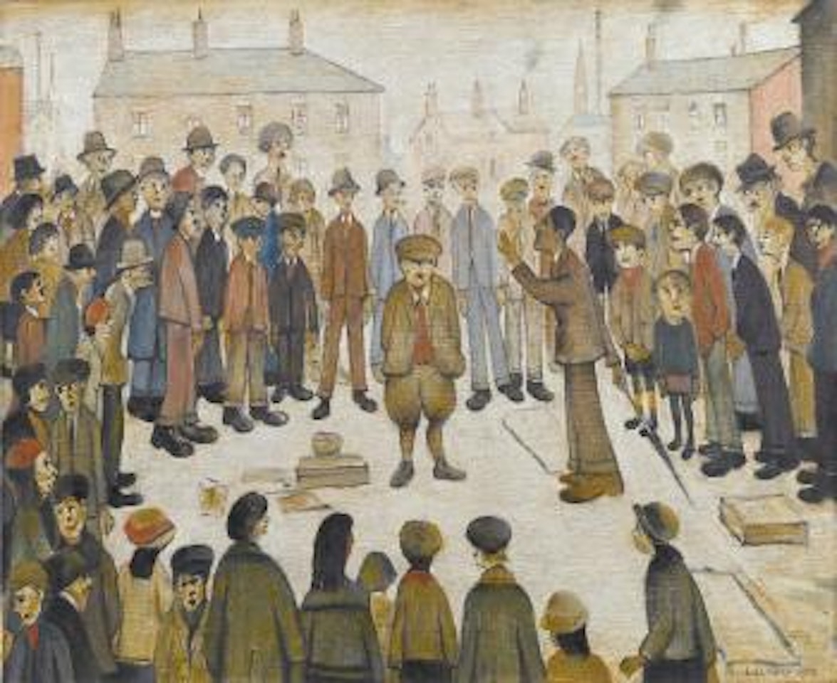 The Orator by Laurence Stephen Lowry