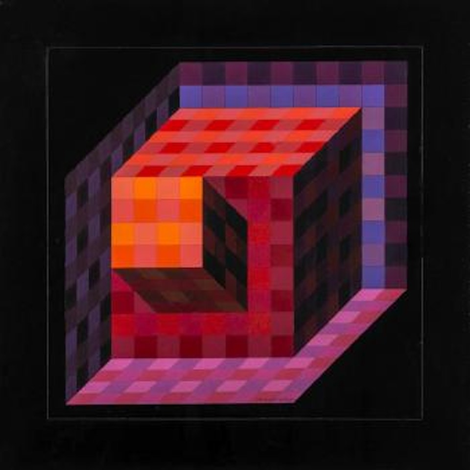 Composition by Victor Vasarely