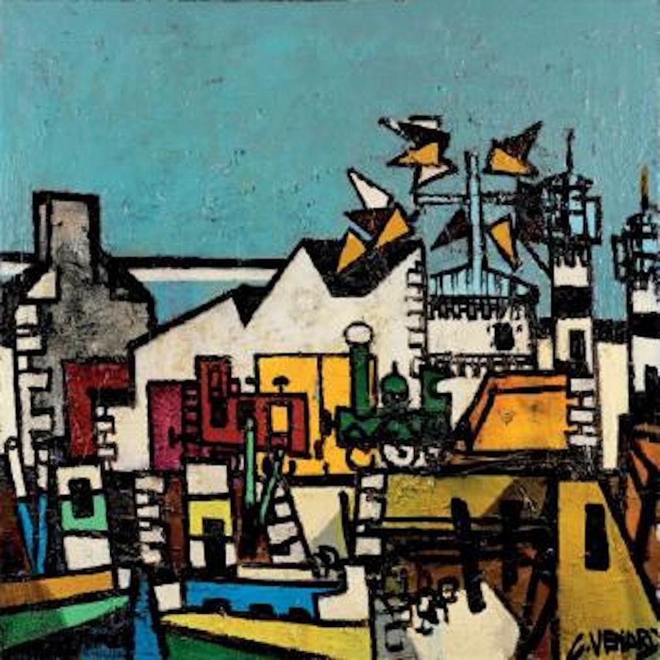 Le port by Claude Venard