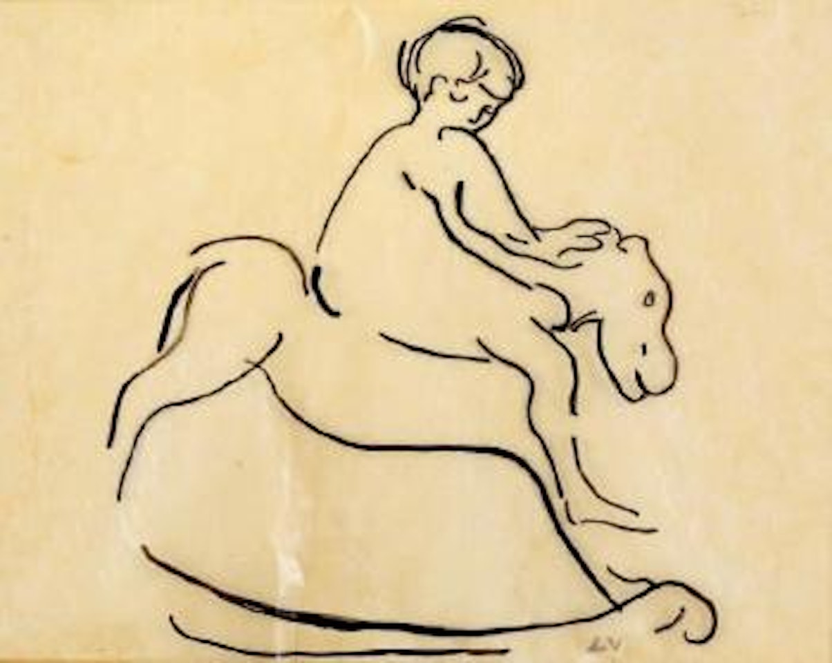 Le cheval de bois by Louis Valtat