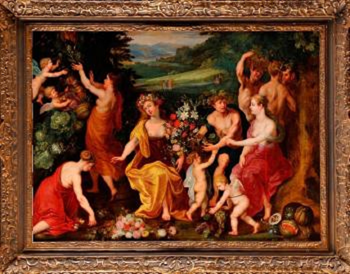 Allégorie du printemps by Hendrik van Balen  by Jan Brueghel by Flemish School