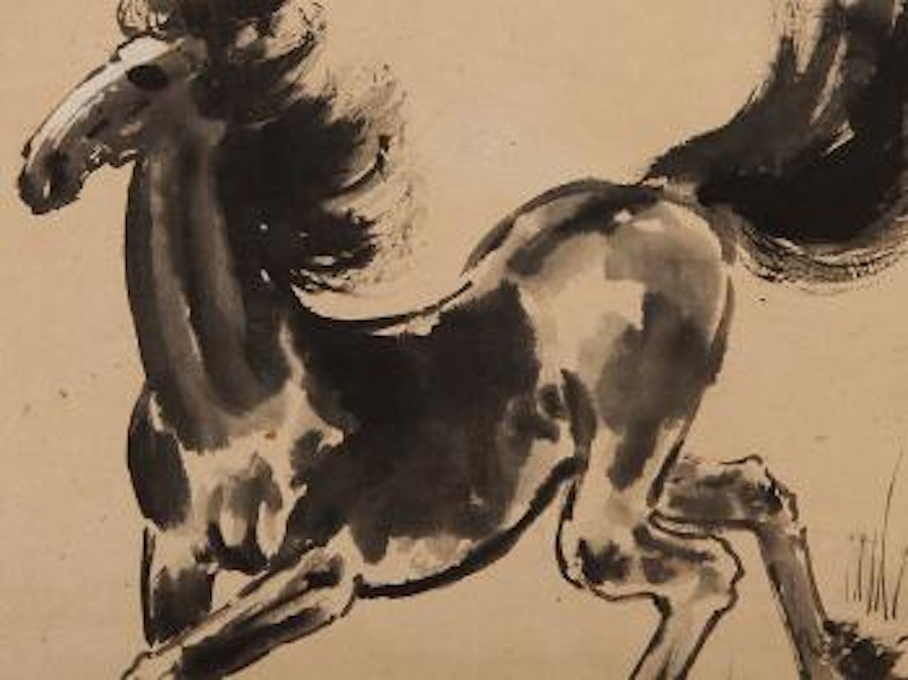 Galloping Horse by Xu Beihong