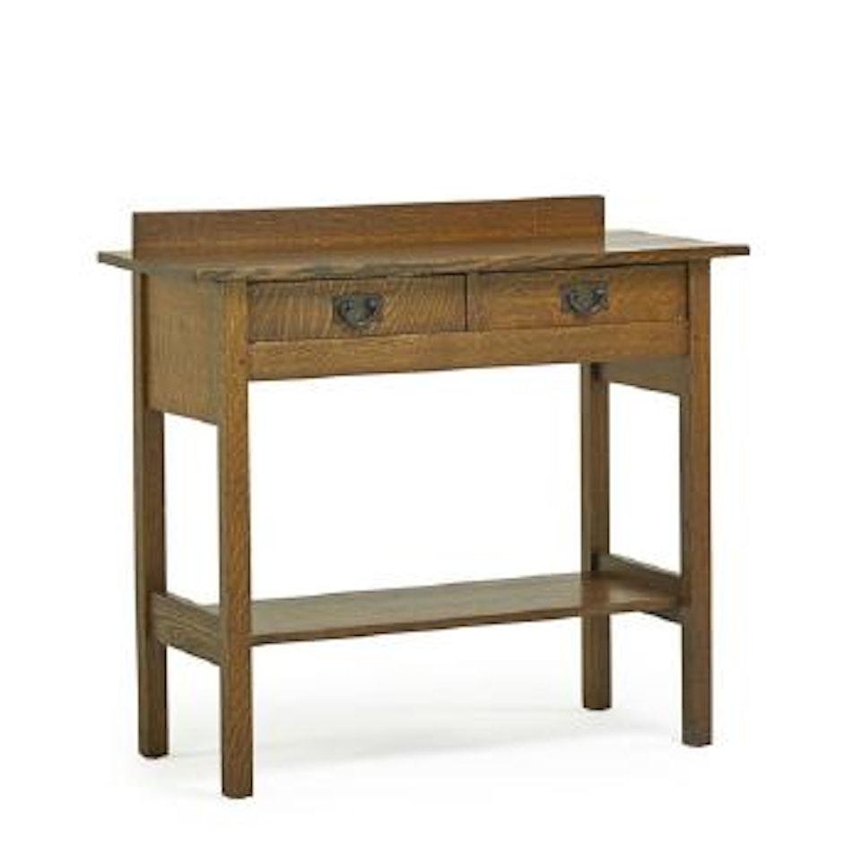 Two-drawer Server by Gustav Stickley