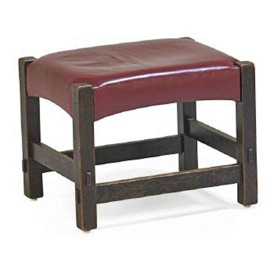 Footstool by Gustav Stickley