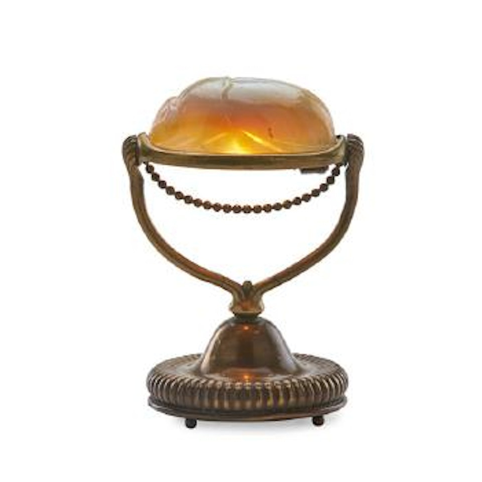 Early Scarab Desk Lamp by Tiffany Studios