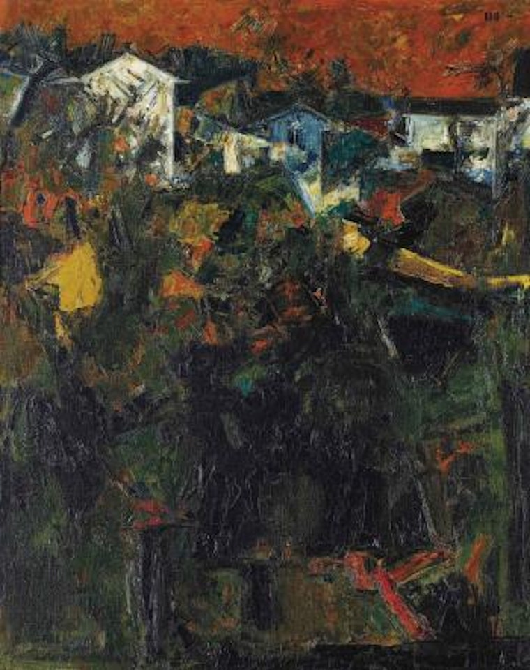 Untitled (Landscape) by Sayed Haider Raza