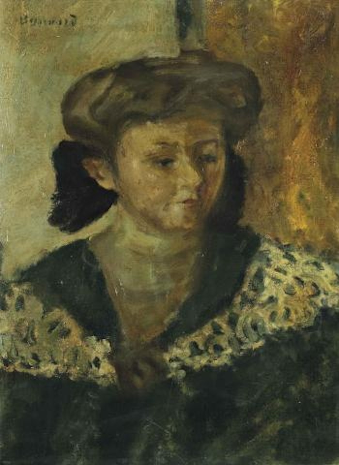 Femme en buste by Pierre Bonnard