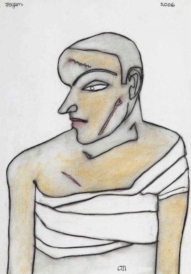 Untitled - I (Man) by Jogen Chowdhury