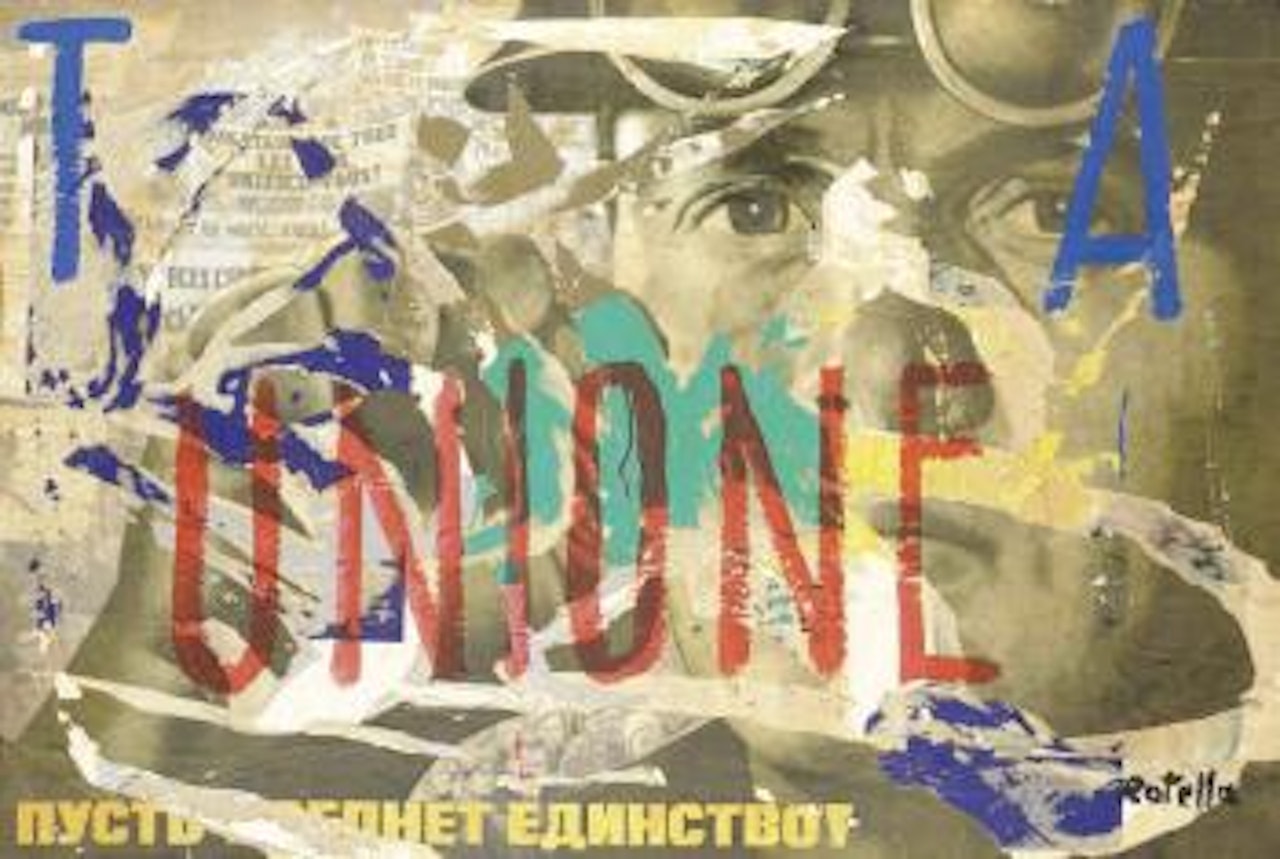 Unione At by Mimmo Rotella