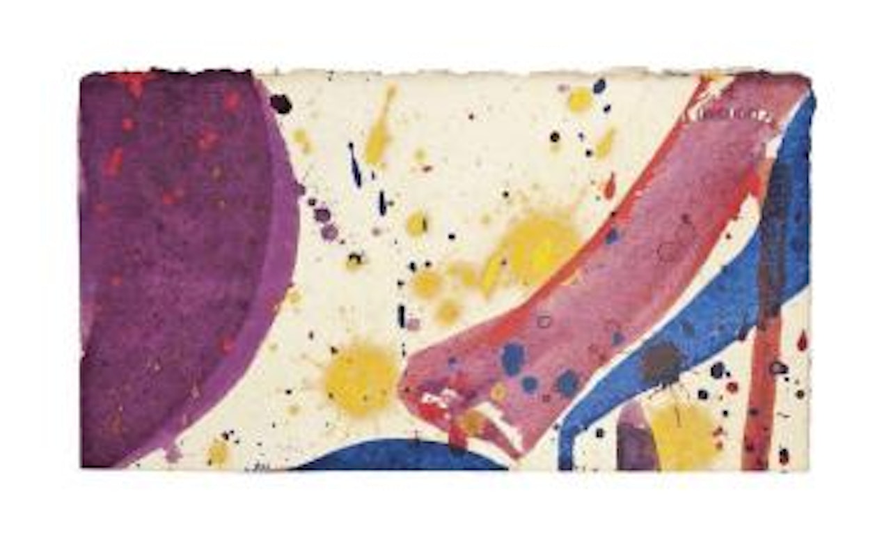Untitled by Sam Francis