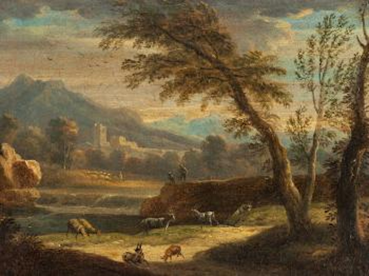 Roman Campagna by Giacomo van Lint