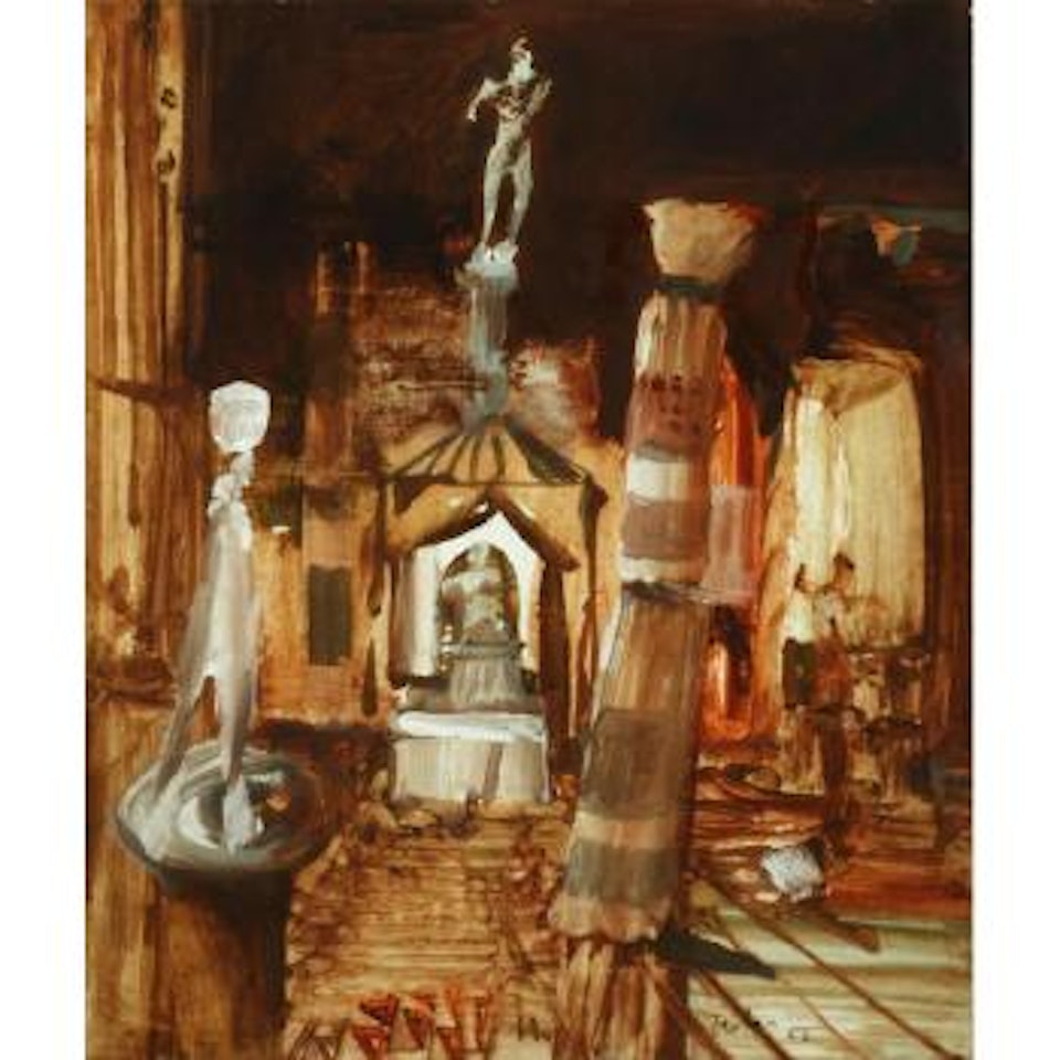 Stage set design by Sidney Nolan