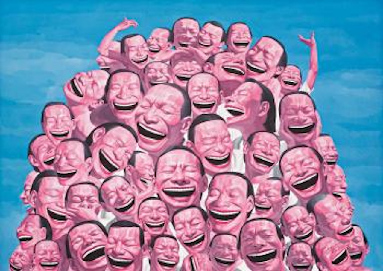 Garbage Hill by Yue Minjun