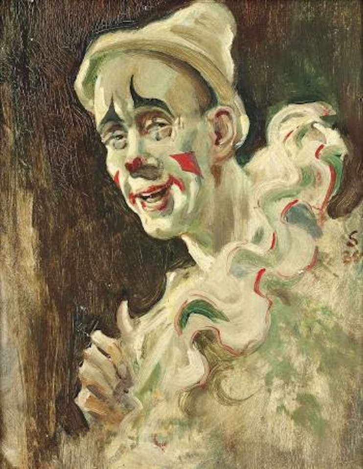 The white clown by Edward Seago