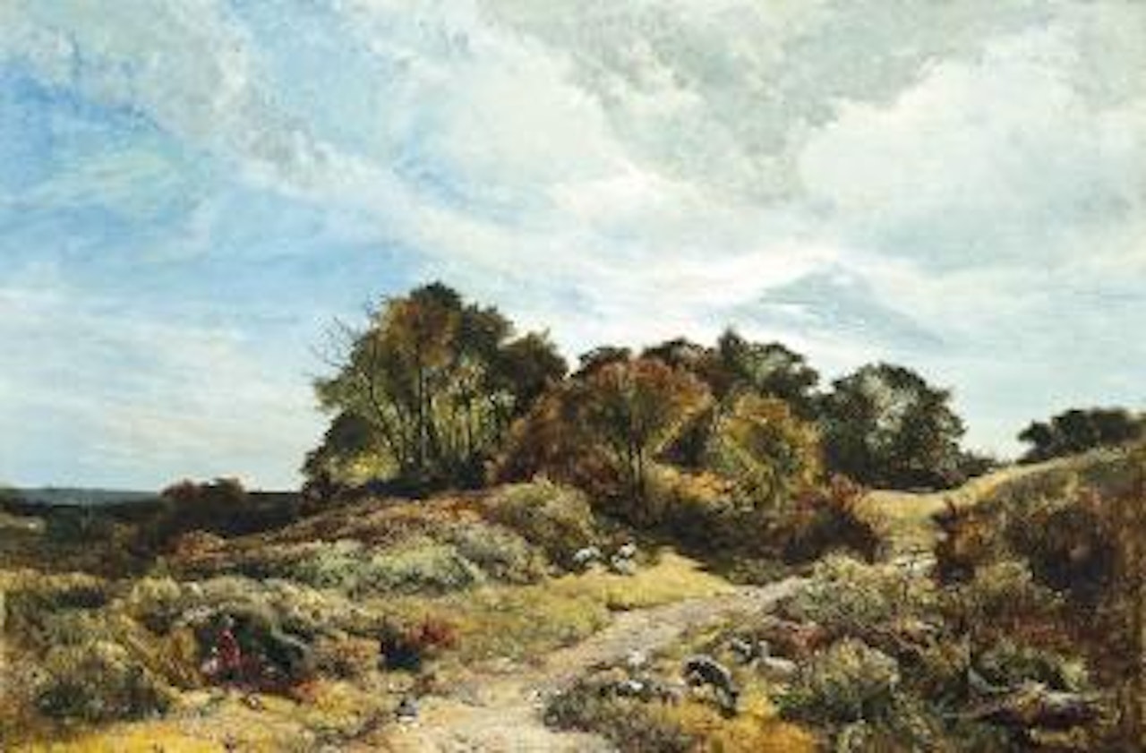 The path across the common by Sidney Richard Percy