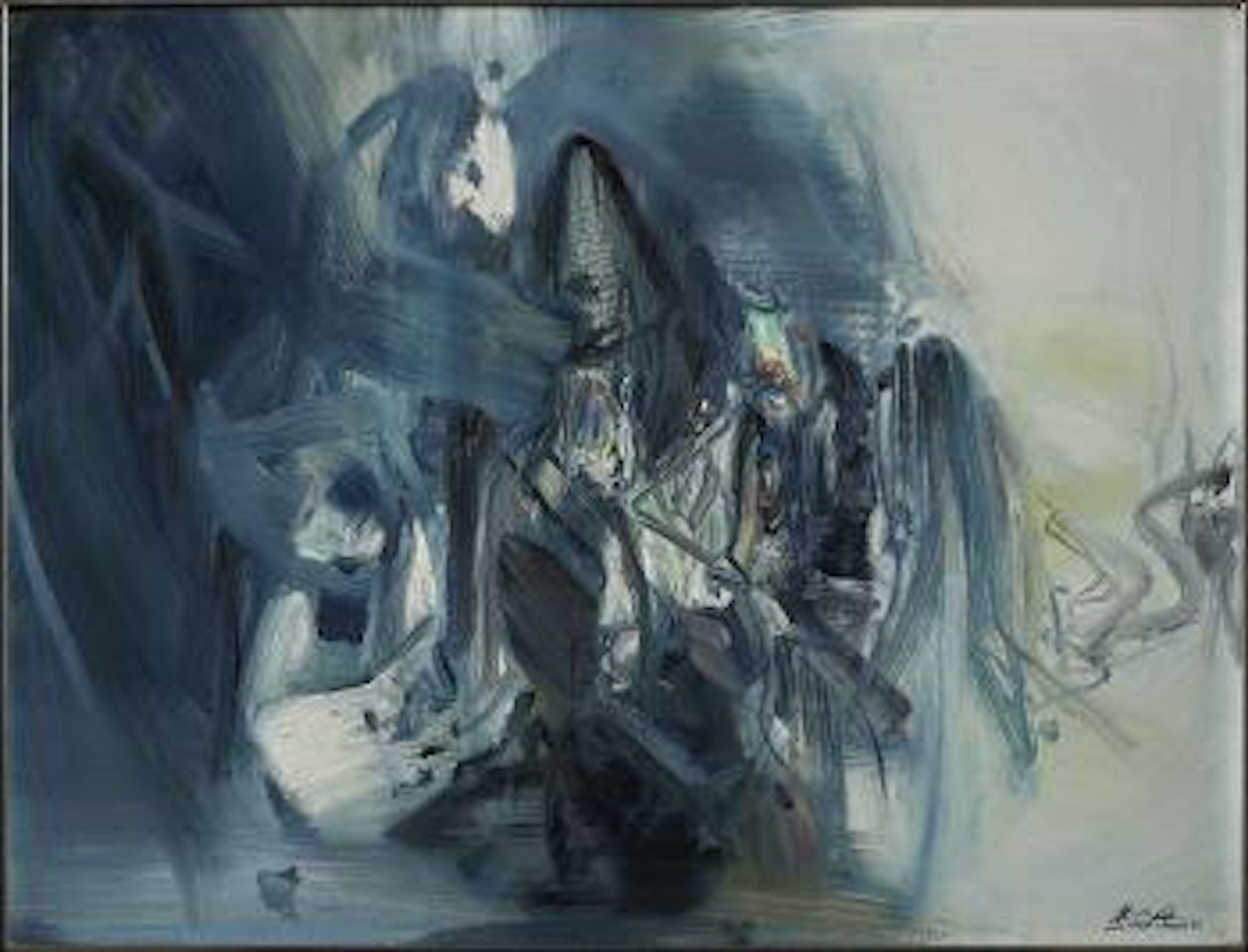 Untitled by Chu Teh-Chun