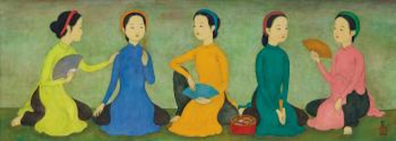 Cinq Petites Filles (Five Little Girls) by Mai Trung Thu
