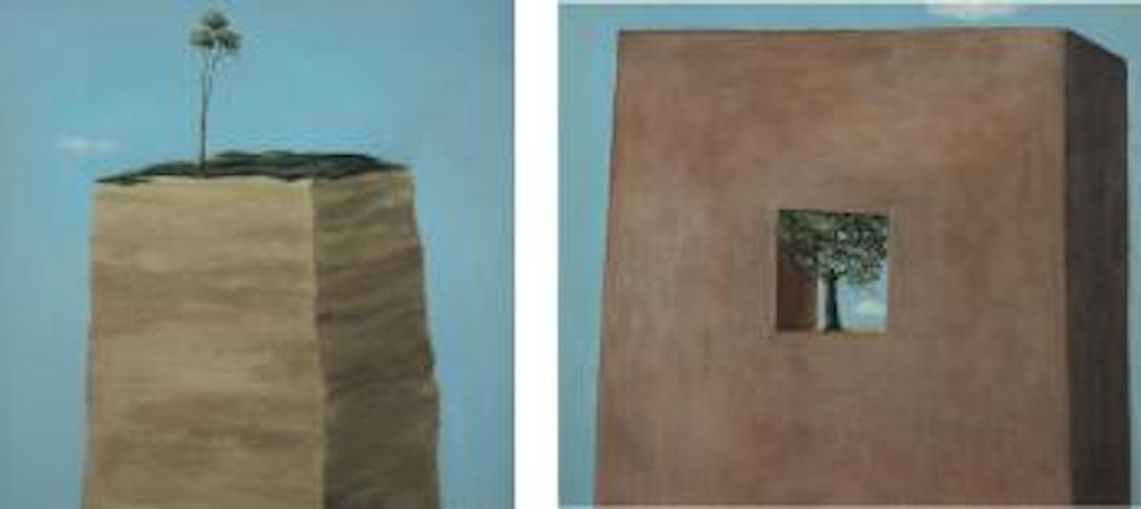 I) Mendekati Langit (Approaching The Sky) II) Langit Yang Hilang (The Sky That Disappeared) by Rudi Mantofani