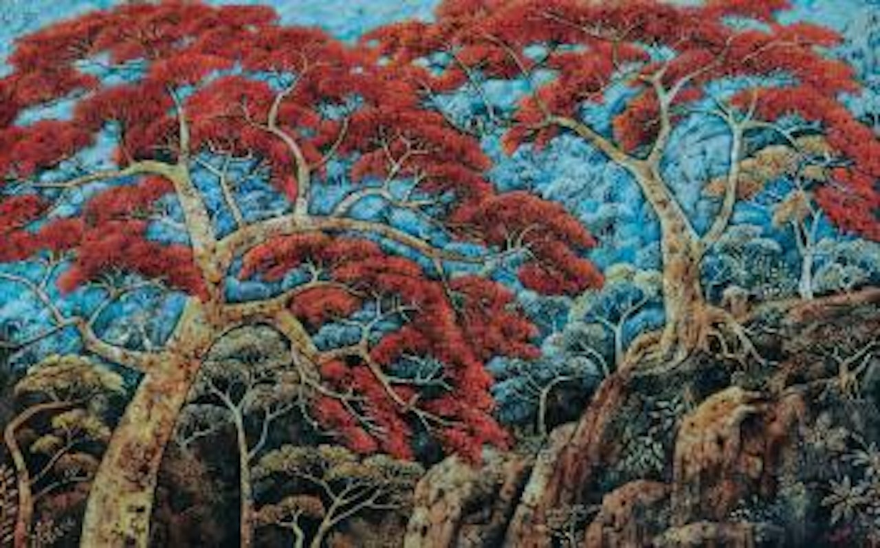 Flamboyant Trees by Haji Widayat