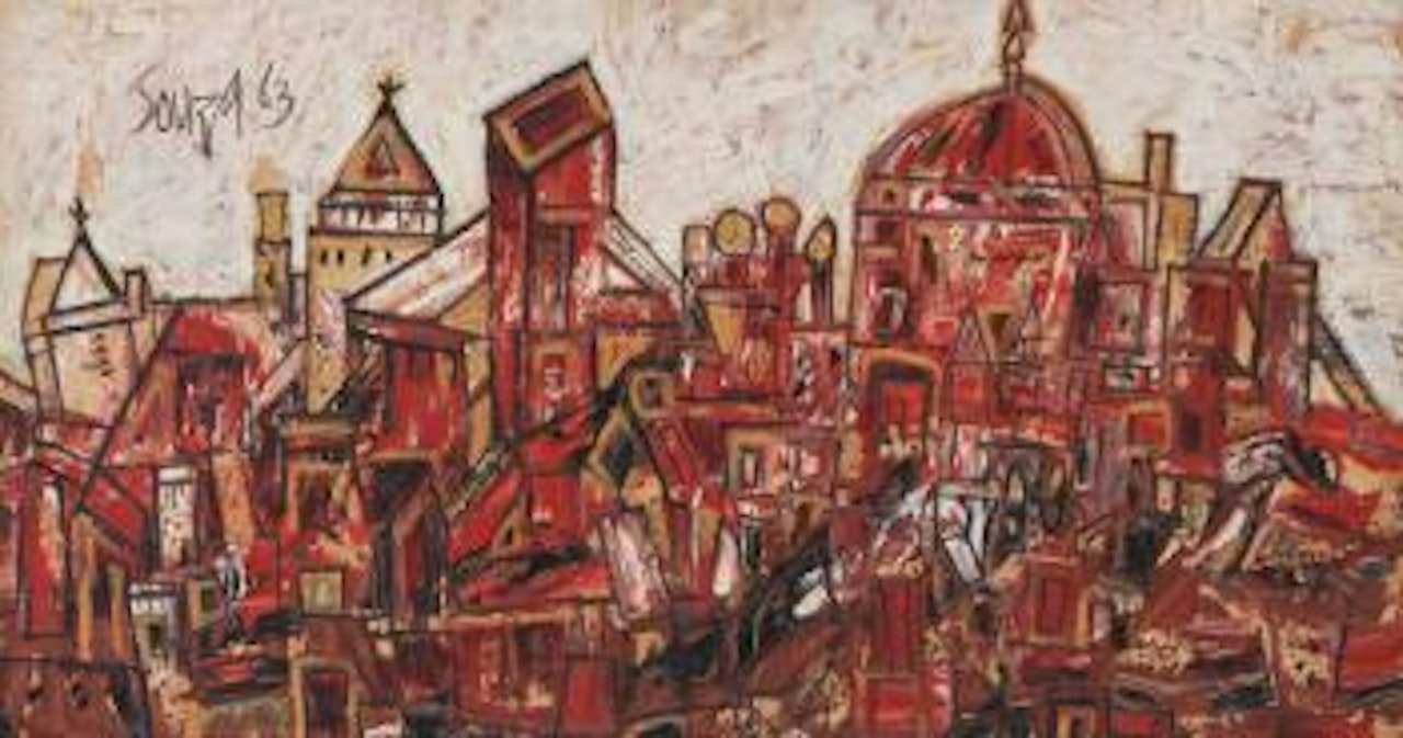 Untitled (Landscape) by Francis Newton Souza