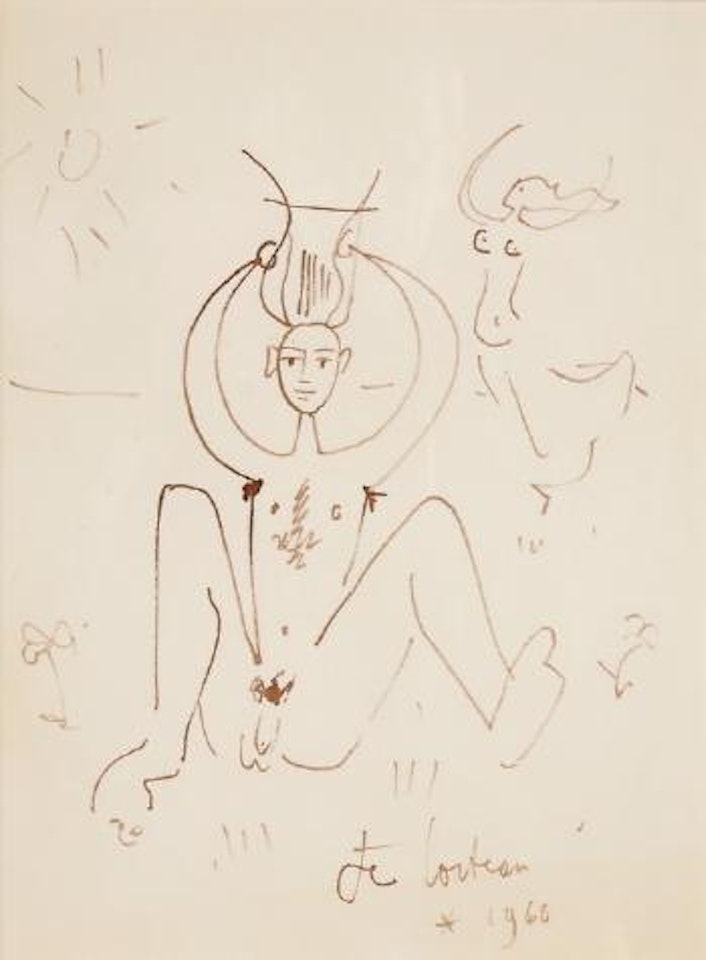 Orphée à la lyre et Eurydice by Jean Cocteau