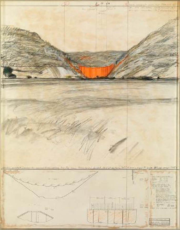 Valley Curtain / Project for Colorado / Grand Hogback by Christo