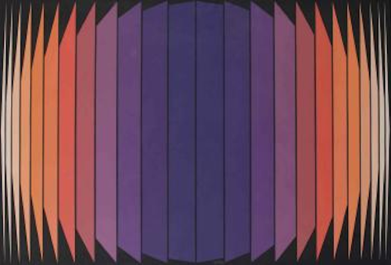 Quadrature ovale OC-VF by Jean-Pierre Yvaral