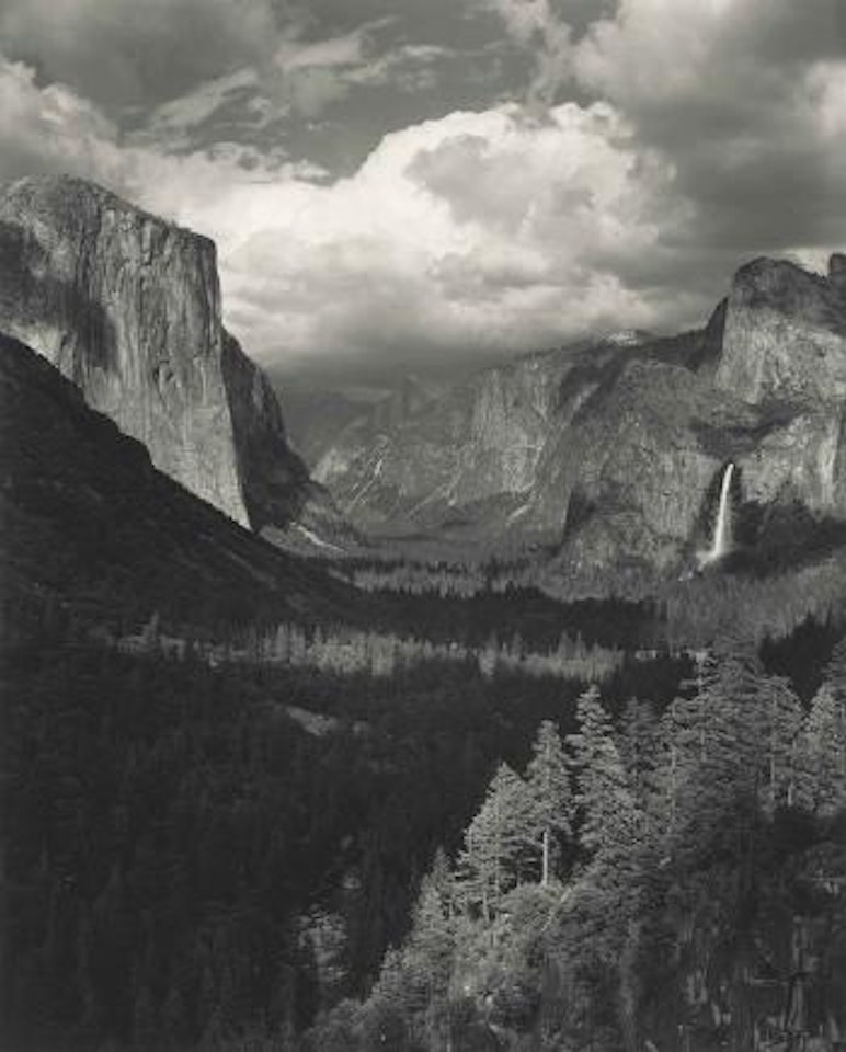 Clouds, Yosemite Valley by Ansel Adams