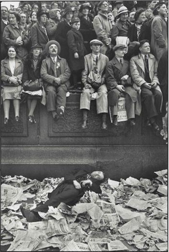 King George V's Coronation, London by Henri Cartier-Bresson