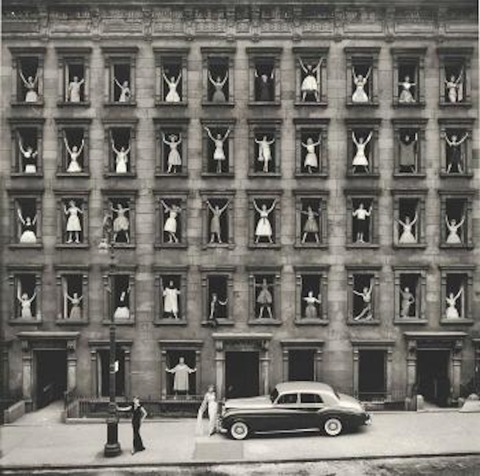New York City (Girls in Windows) by Ormond Gigli