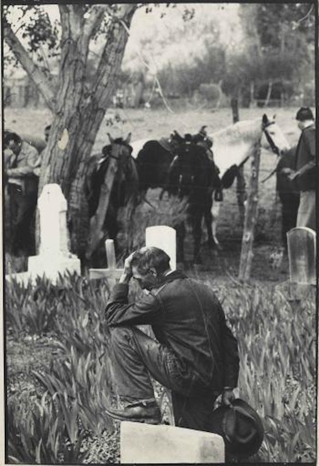 Death of a Landowner, Taos, New Mexico by Henri Cartier-Bresson