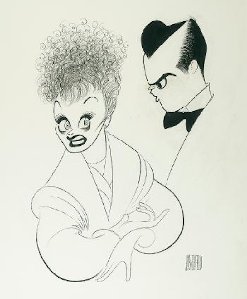 I Love Lucy by Al Hirschfeld