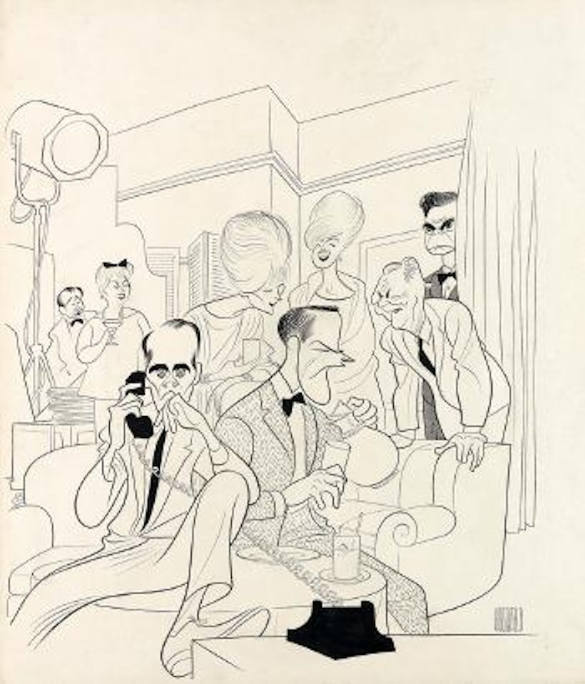 The best man by Al Hirschfeld