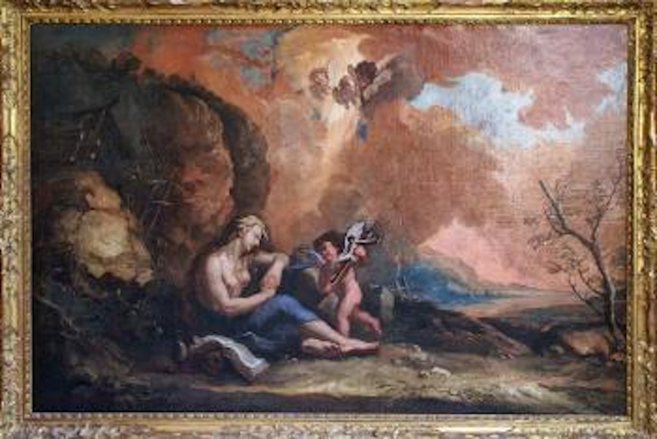 Marie Madeleine en prière au désert by Sebastiano Ricci