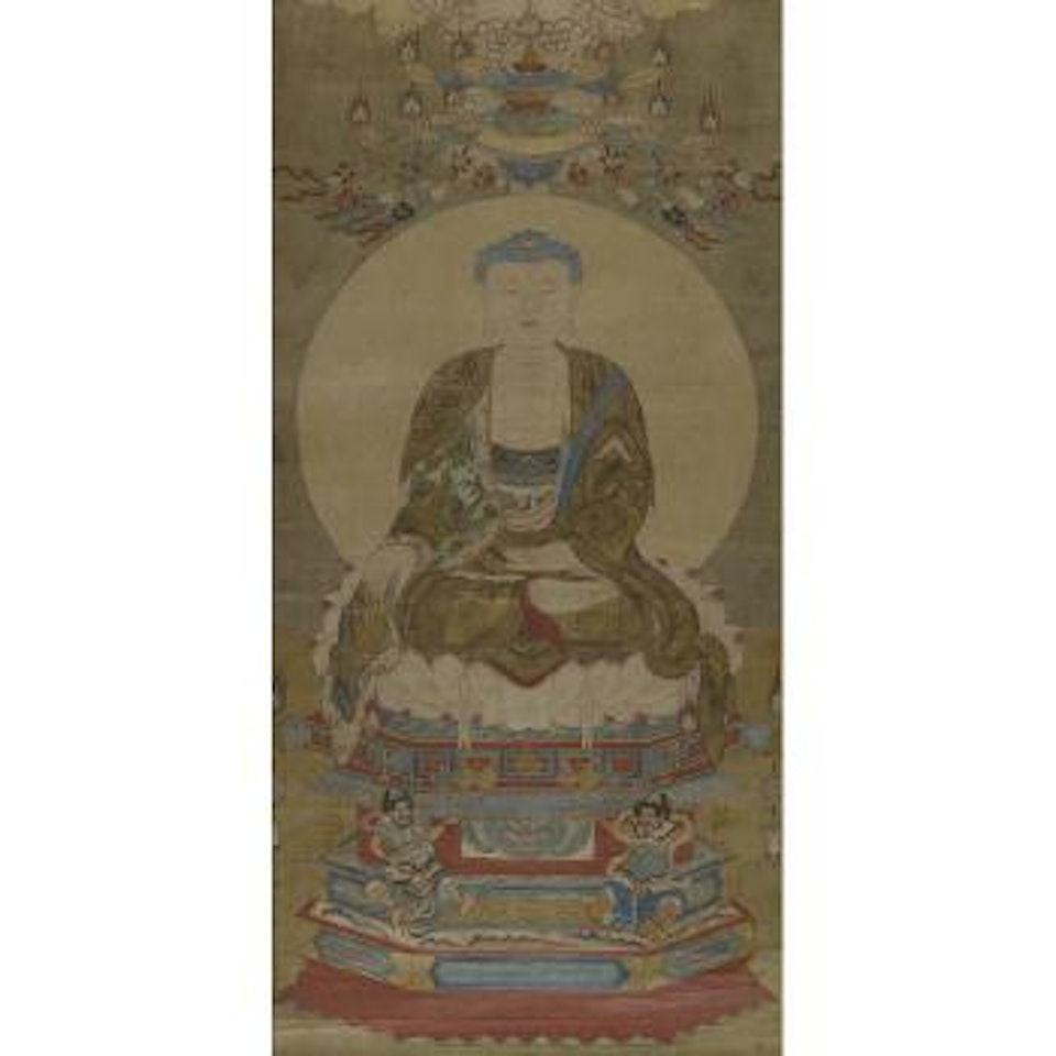 Seated Shakyamuni Buddha by Chinese School