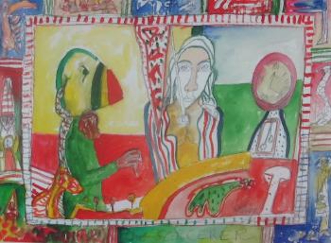 The sorcerer by John Bellany