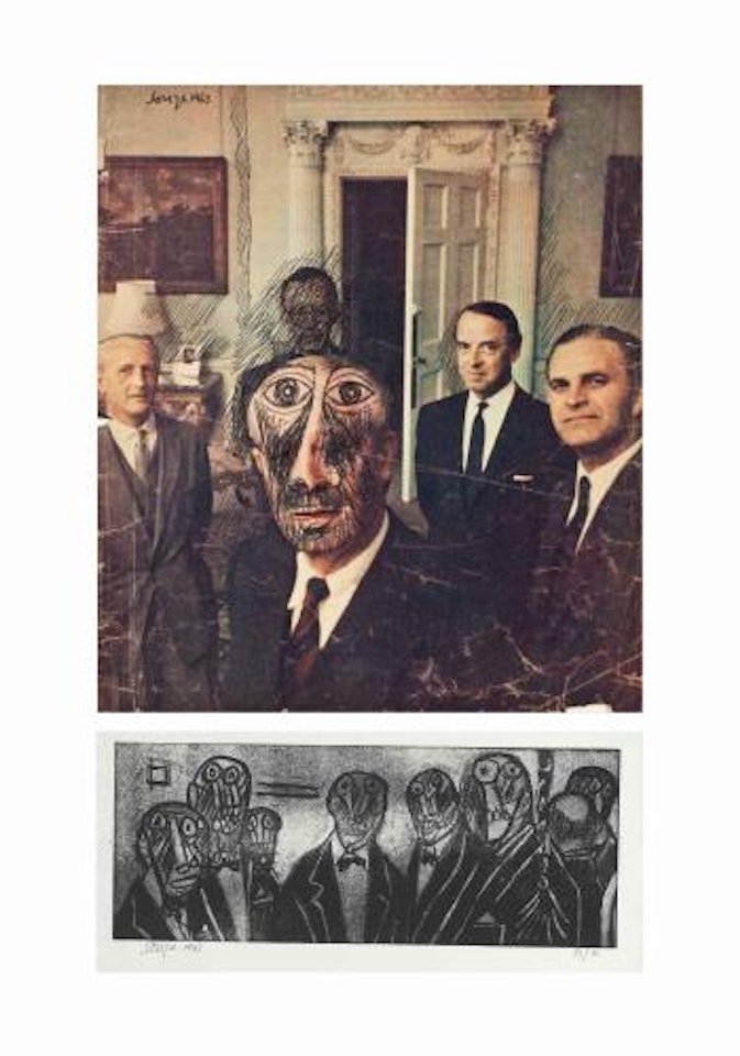 Untitled (Gentlemen) by Francis Newton Souza