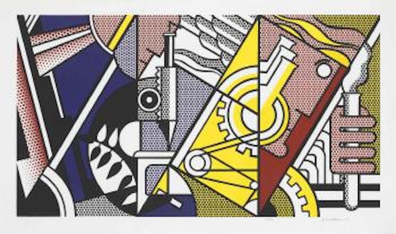 Peace through Chemistry II (Corlett 97) by Roy Lichtenstein