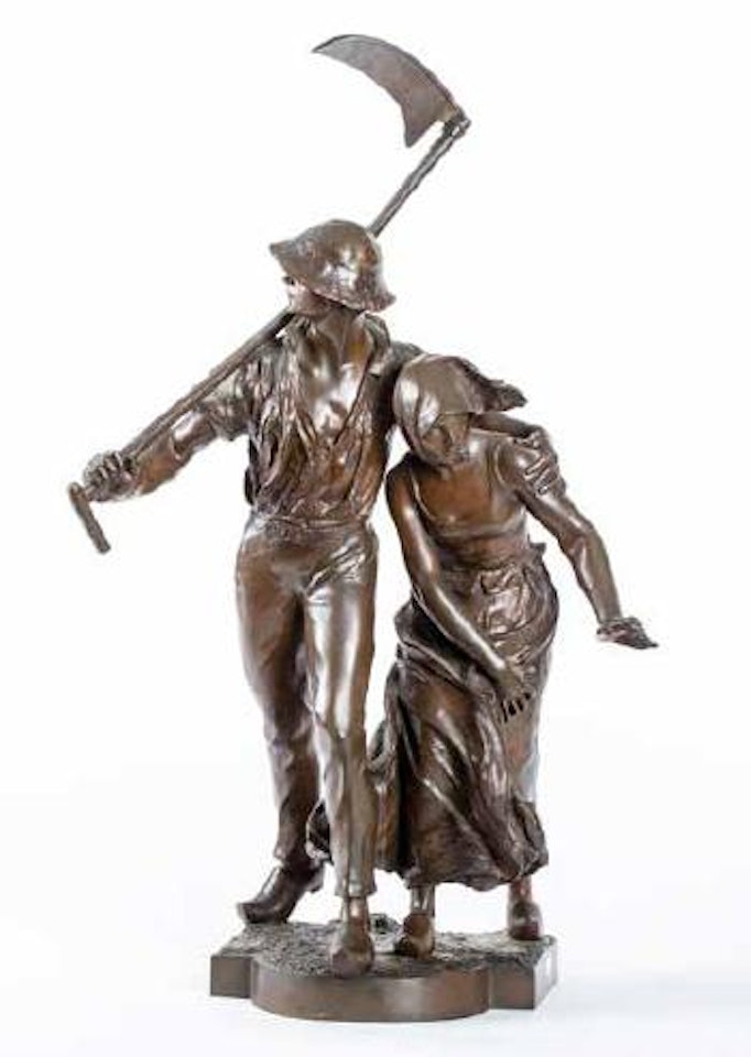 Les faucheurs by Alfred Boucher