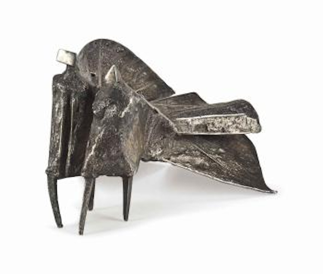777A Maquette IV Walking Cloaked Figures 1978 by Lynn Chadwick