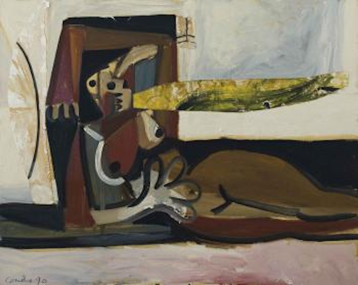 Reclining Nude No 27 by George Condo
