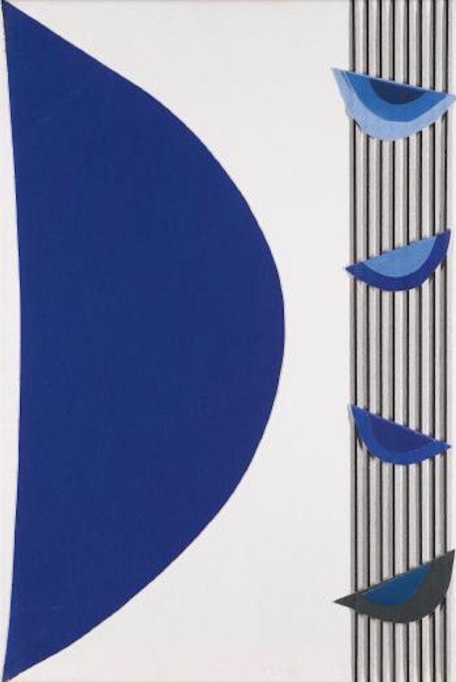 Blue down the side by Terry Frost