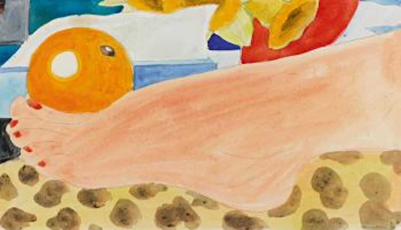Study for most beautiful Foot by Tom Wesselmann